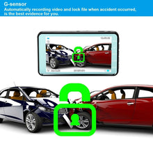 Load image into Gallery viewer, 4&quot; Vehicle 1080P Car Dashboard DVR Camera Video Recorder G-Sensor Dash Cam

