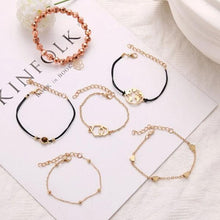 Load image into Gallery viewer, 6-Piece: Chemist Around the World Rose Gold Bracelet Set

