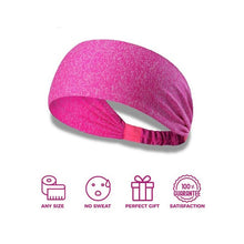 Load image into Gallery viewer, 5-Pack: Unisex Sports Fitness Headband and Sweatband
