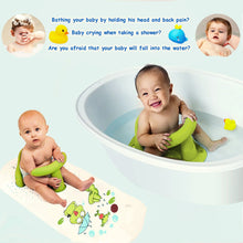 Load image into Gallery viewer, 6M+ Infant Toddler Tub Seat Non-slip Safety Chair with Heat Sensitive Bath Mat
