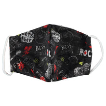 Load image into Gallery viewer, 6-Pack: Men&#39;s Reusable Machine Washable Masks Mystery (3 Solid + 3 Prints)
