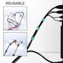 Load image into Gallery viewer, 3-Pack: Hook and Loop Fastening Tape for Cable Ties
