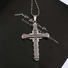 Load image into Gallery viewer, Jesus Cross Pendant Necklace Jewelry
