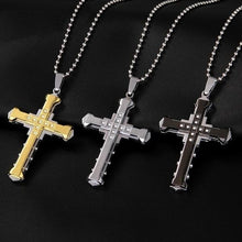 Load image into Gallery viewer, Jesus Cross Pendant Necklace Jewelry
