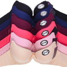 Load image into Gallery viewer, 6-Pack: Unibasic Women Full Cup Comfort Breathable Cotton Bra - Assorted Sizes
