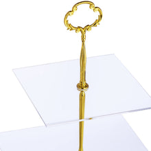 Load image into Gallery viewer, Utenlid 3-Tier Square Stacked Party Cupcake Stand
