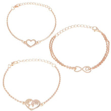 Load image into Gallery viewer, 3-Piece: Love &amp; Peace in the World Rose Gold Set
