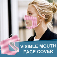 Load image into Gallery viewer, 4-Pack: Reusable Anti Dust Unisex Smile Mouth Face Mask

