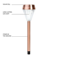 Load image into Gallery viewer, 6-Pack: EcoThink Outdoor Solar LED Pathway Light
