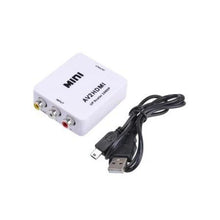 Load image into Gallery viewer, 720p 1080p Upscaler Mini Composite AV CVBS 3RCA to HDMI Video Converter Adapter
