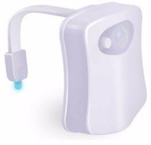 Load image into Gallery viewer, 8-Color LED Sensor Motion-Activated Bathroom Toilet Light
