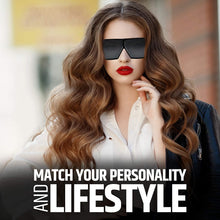 Load image into Gallery viewer, Women Big Frame Square Sunglasses

