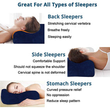 Load image into Gallery viewer, Dr. Franklyn's Contour Memory Foam Neck Pillow
