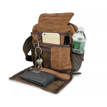 Load image into Gallery viewer, Multi-Functional Canvas Purse Bag with Bottle Holder
