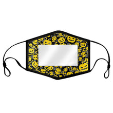 Load image into Gallery viewer, 4-Pack: Kids Smile Window Face Mask Washable and Reusable
