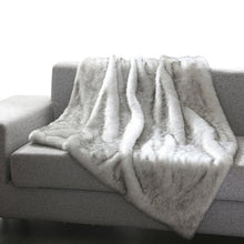 Load image into Gallery viewer, Heavy Faux Fur Throw Blanket – Assorted Styles
