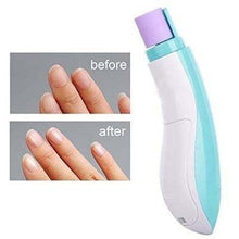 Load image into Gallery viewer, Pursonic White &amp; Blue Nail Polisher
