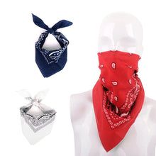 Load image into Gallery viewer, 6-Pack: Bandanas - Navy, White &amp; Red
