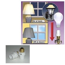 Load image into Gallery viewer, 2-Pack:  Automatic Lamp Sensors Dusk Dawn Security Light Bulb Socket
