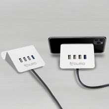 Load image into Gallery viewer, Aduro PowerUp 4-Port USB Charging Station and Stand
