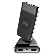 Load image into Gallery viewer, Aduro PowerUp Wireless Charging 10,000mAh Dual-USB Backup Battery
