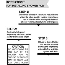 Load image into Gallery viewer, Bolford Shower Curtain &amp; Rod Set
