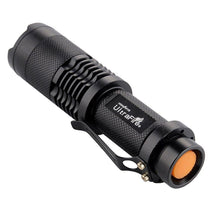 Load image into Gallery viewer, CREE XML T6 2000 Lumen Zoomable 3 Mode Focus LED Waterproof Flashlight
