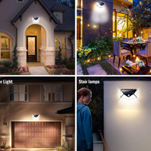 Load image into Gallery viewer, 3-Pack: 100-LED Solar Powered Motion Sensor Lights With 270° Wide Angle

