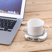 Load image into Gallery viewer, 4 Port USB Hub Cup Warmer
