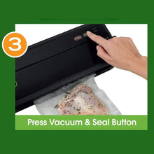 Load image into Gallery viewer, FoodSaver Vacuum Sealer System with Starter Bags &amp; Rolls
