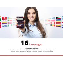 Load image into Gallery viewer, Franklin 16 Language Speaking Phrase Translator
