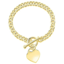 Load image into Gallery viewer, Heart Charm Bracelet - Assorted Colors
