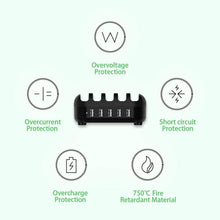 Load image into Gallery viewer, NTONPOWER Smartphone Charging Station 5 USB Ports Dock &amp; Organizer
