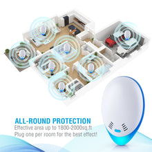 Load image into Gallery viewer, 4-Pack: Ultrasonic Pest Repeller
