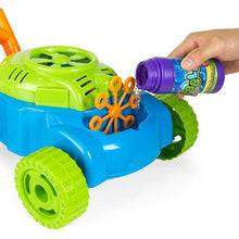 Load image into Gallery viewer, Bubble Blowing Lawn Mower with Bubble Solution
