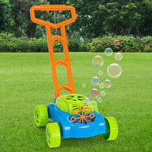 Load image into Gallery viewer, Bubble Blowing Lawn Mower with Bubble Solution
