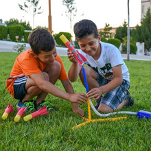 Load image into Gallery viewer, Toy Rocket Launcher for Kids with 4 Foam Rockets &amp; Launch Stand

