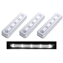 Load image into Gallery viewer, 3-Pack: 5-LED One Touch Stick-on Anywhere Touch Tap Night Light
