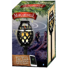 Load image into Gallery viewer, 2-Pack: Margaritaville Bluetooth LED Flame Tiki-Torch Speaker With 3-Foot Pole
