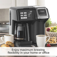 Load image into Gallery viewer, Hamilton Beach 49976 FlexBrew 2-Way Brewer Programmable Coffee Maker
