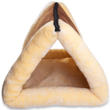 Load image into Gallery viewer, 2-in-1 Pet Tunnel Fleece Bed for Cats &amp; Dogs
