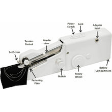 Load image into Gallery viewer, Mini Stitch Household Handheld Portable Travel Home Electric Sewing Machine
