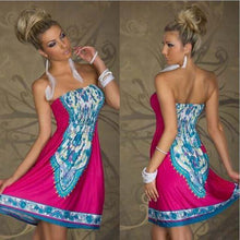 Load image into Gallery viewer, Strapless Paisley Print Dress - Assorted Styles and Sizes

