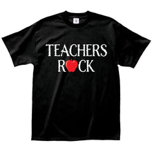 Load image into Gallery viewer, Teachers Rock or Teacher Superpower T-Shirt - Assorted Styles and Sizes
